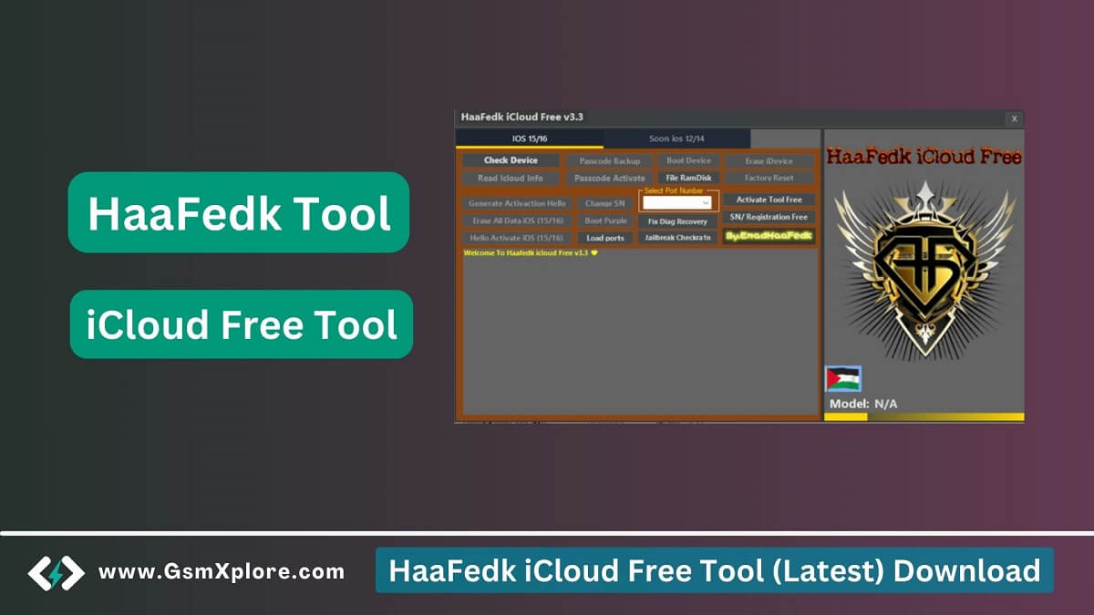 HaaFedk iCloud Free Tool