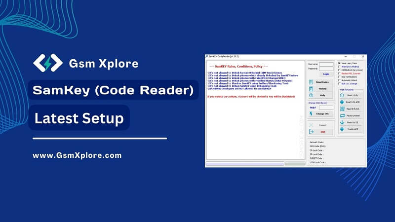 SamKey Code Reader