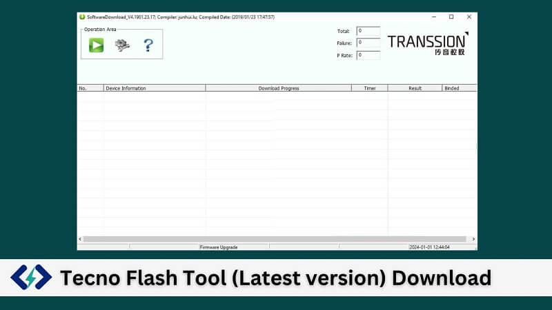 Tecno Flash Tool Latest version